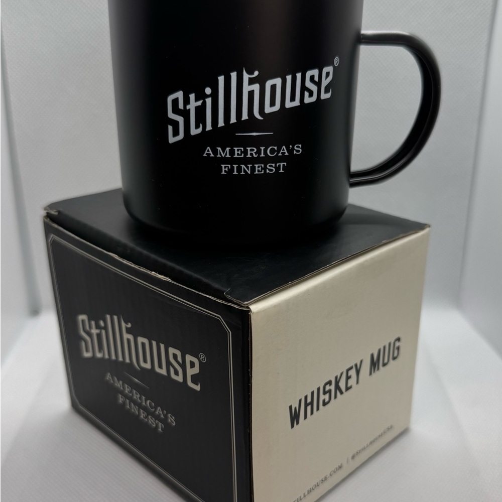 Stillhouse Black Enamel Mug in Gift Box